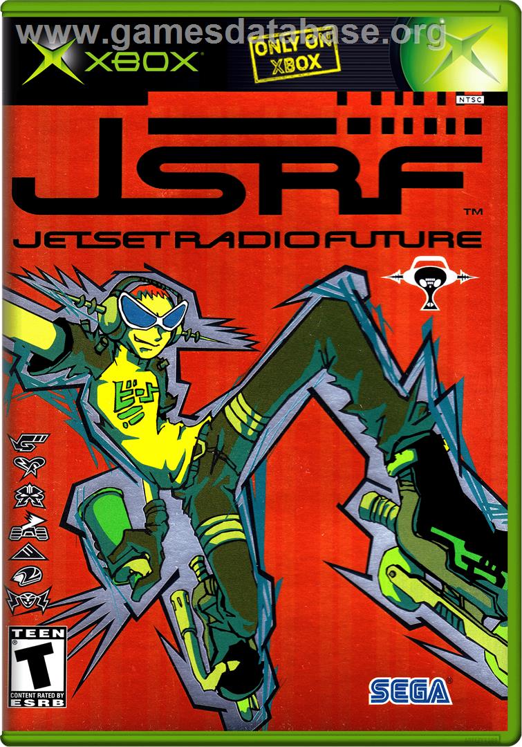 JSRF: Jet Set Radio Future - Microsoft Xbox - Artwork - Box