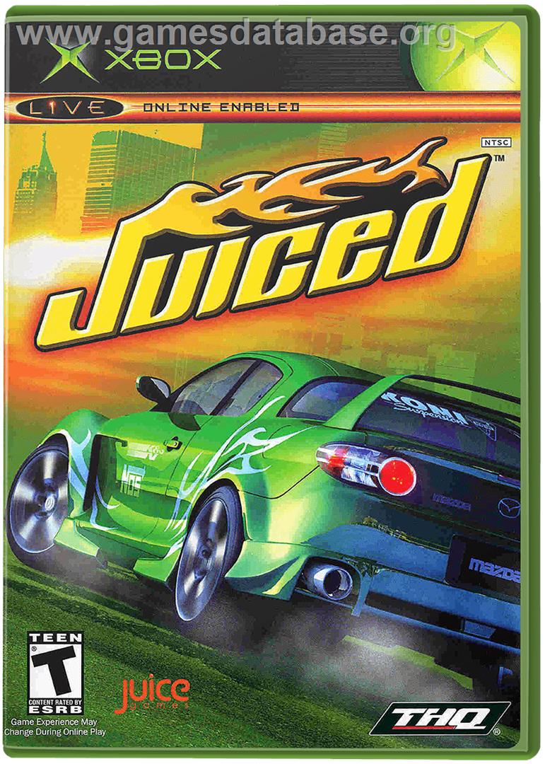 Juiced - Microsoft Xbox - Artwork - Box
