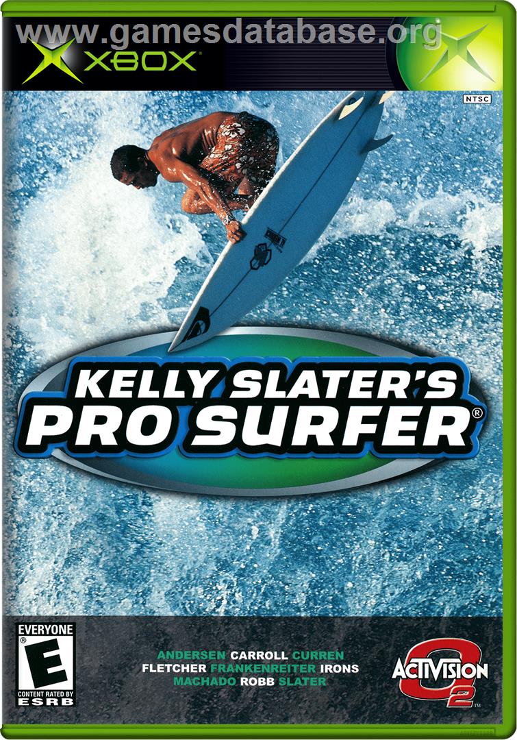 Kelly Slater's Pro Surfer - Microsoft Xbox - Artwork - Box