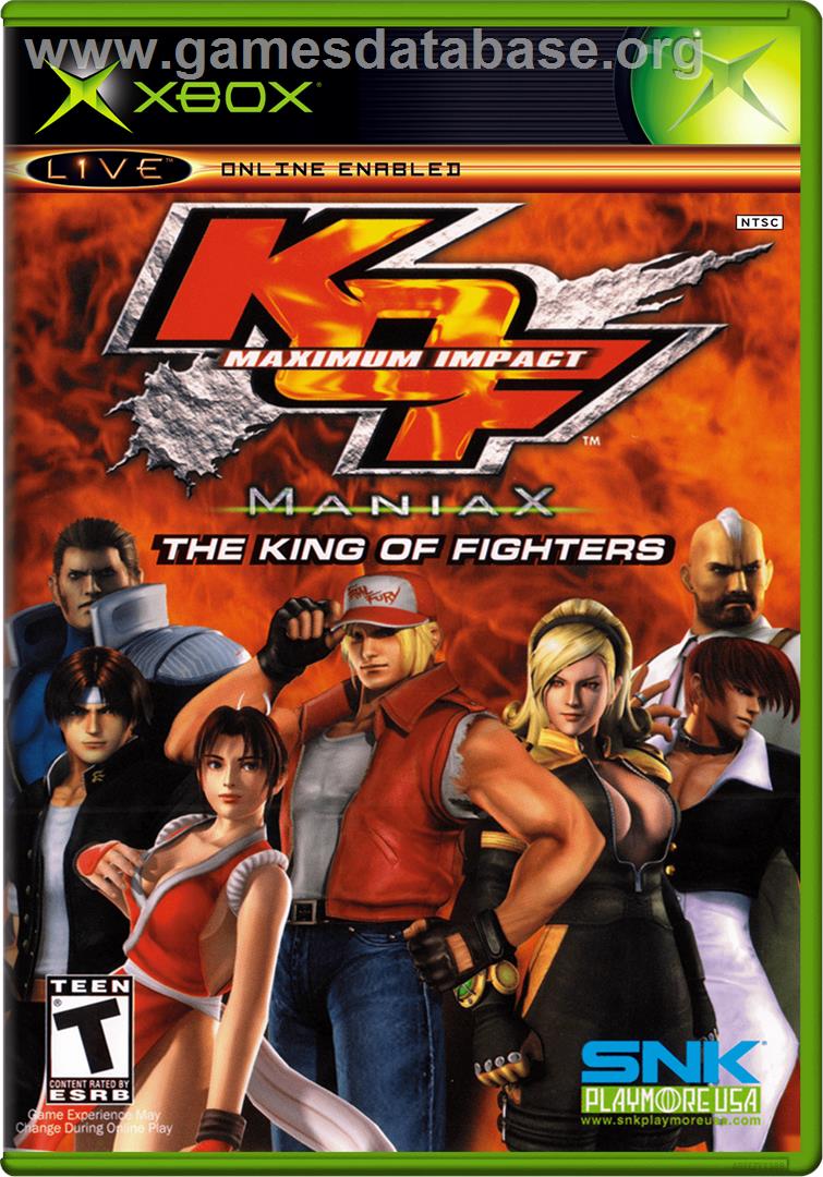 King Of Fighters, The - Maximum Impact - Microsoft Xbox - Artwork - Box
