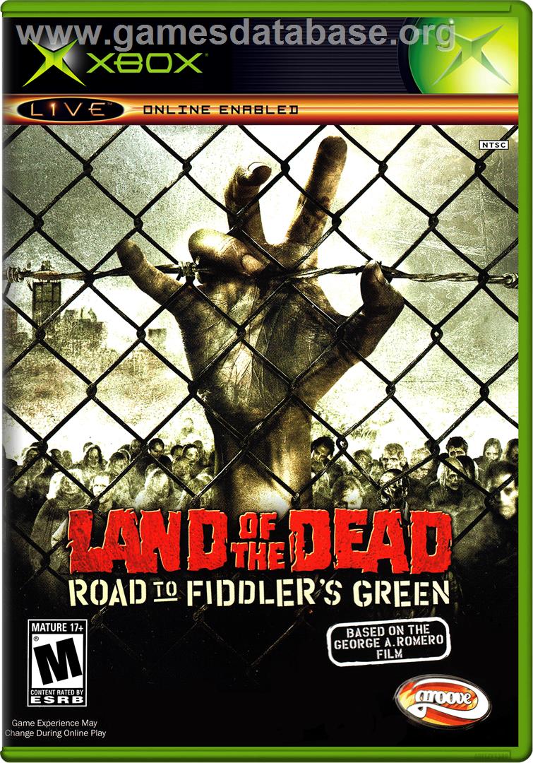 Land of the Dead: Road to Fiddler's Green - Microsoft Xbox - Artwork - Box
