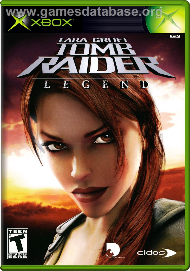 Lara Croft Tomb Raider: Legend - Microsoft Xbox - Artwork - Box
