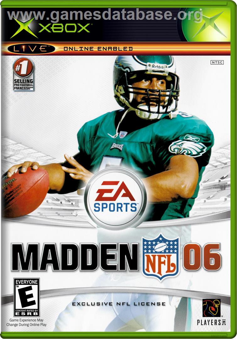 Madden Nfl 06 - Microsoft Xbox - Artwork - Box