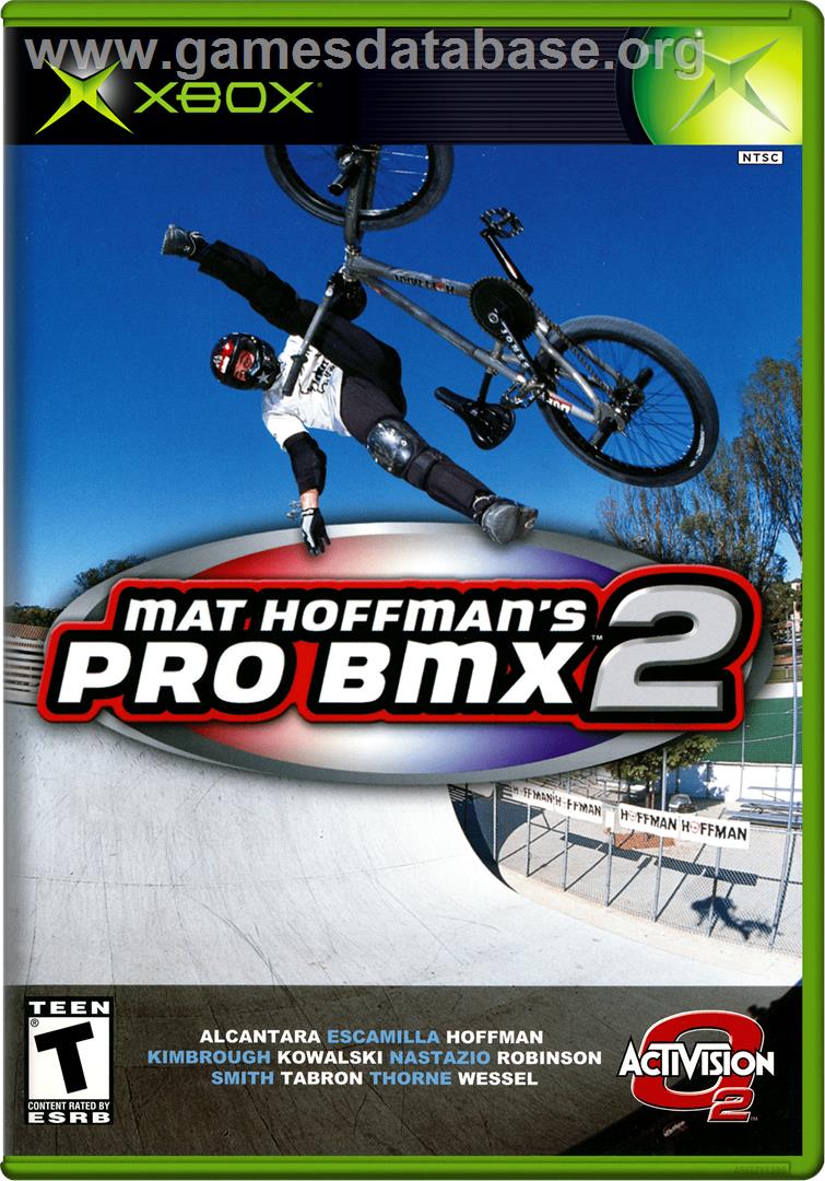 Mat Hoffman's Pro Bmx 2 - Microsoft Xbox - Artwork - Box