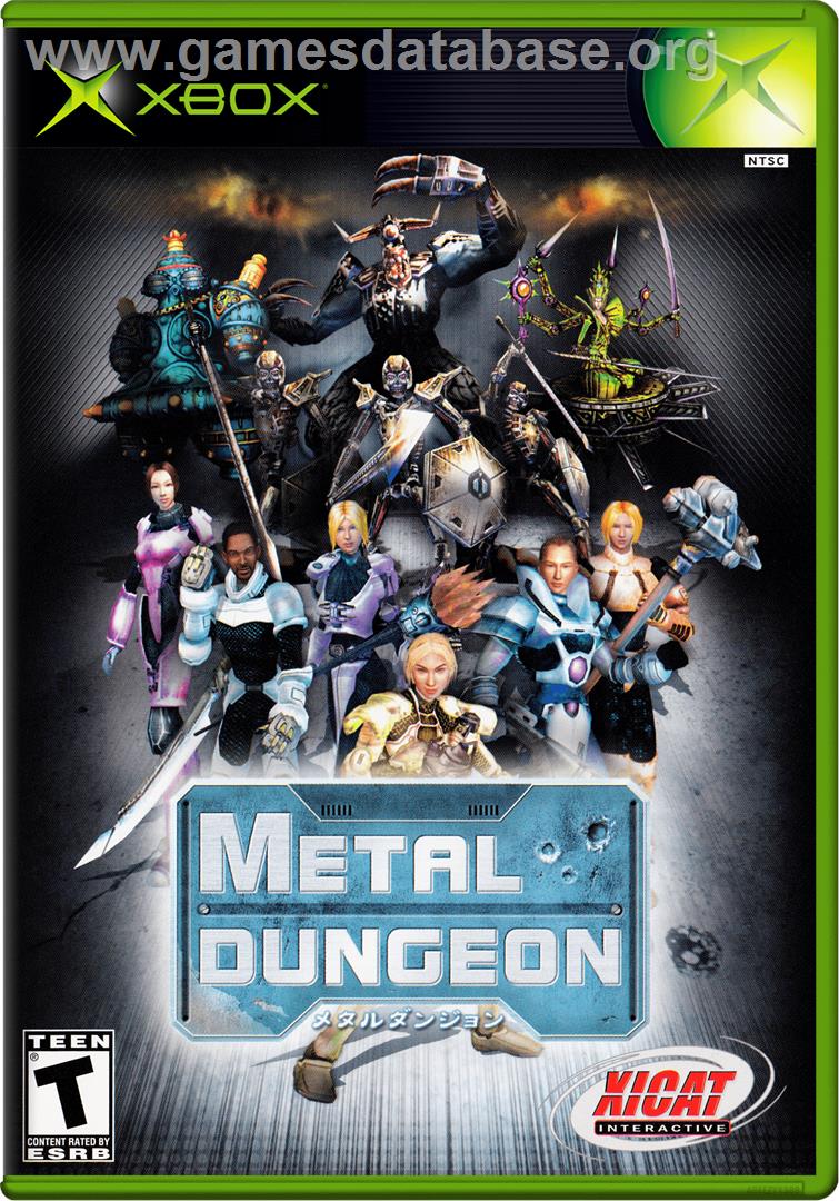 Metal Dungeon - Microsoft Xbox - Artwork - Box