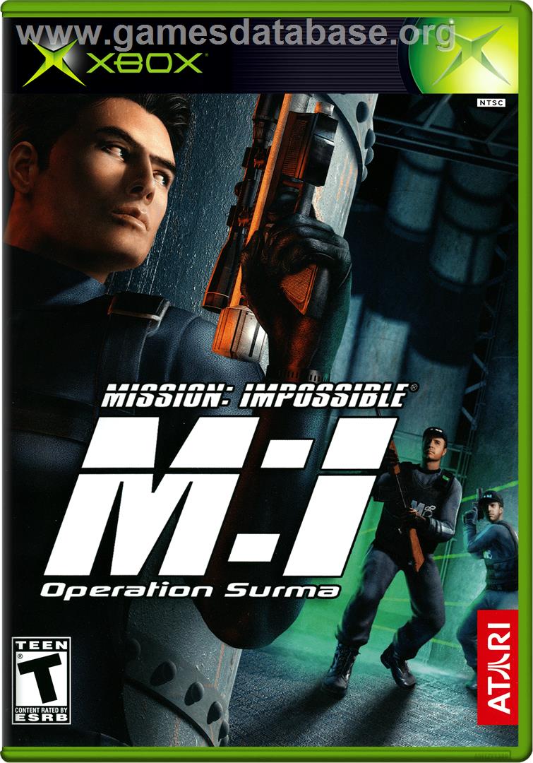Mission - Impossible - Operation Surma - Microsoft Xbox - Artwork - Box
