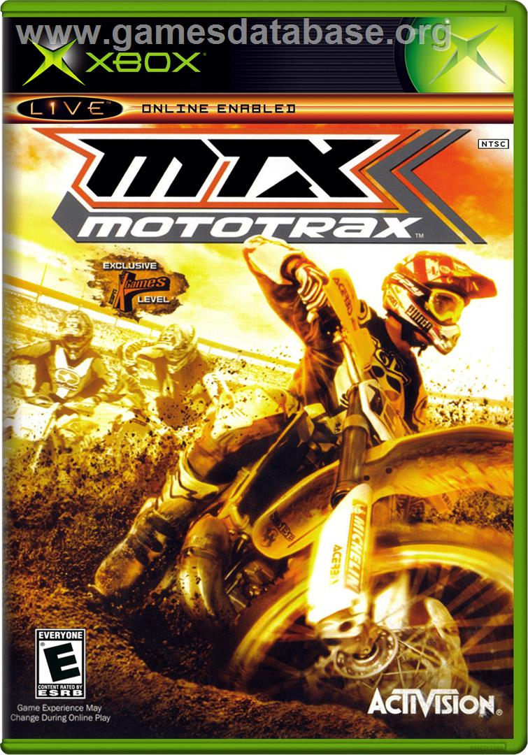 Mtx Mototrax - Microsoft Xbox - Artwork - Box