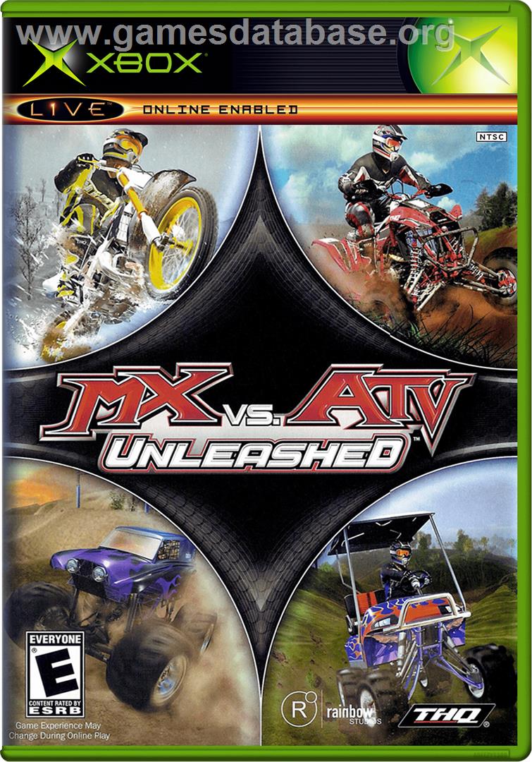 Mx Vs Atv Unleashed - Microsoft Xbox - Artwork - Box