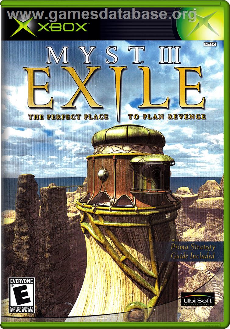 Myst 3 - Exile - Microsoft Xbox - Artwork - Box