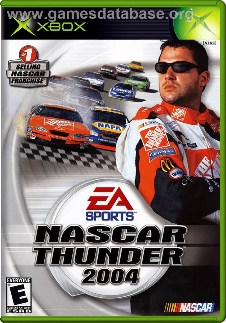 NASCAR Thunder 2004 - Microsoft Xbox - Artwork - Box