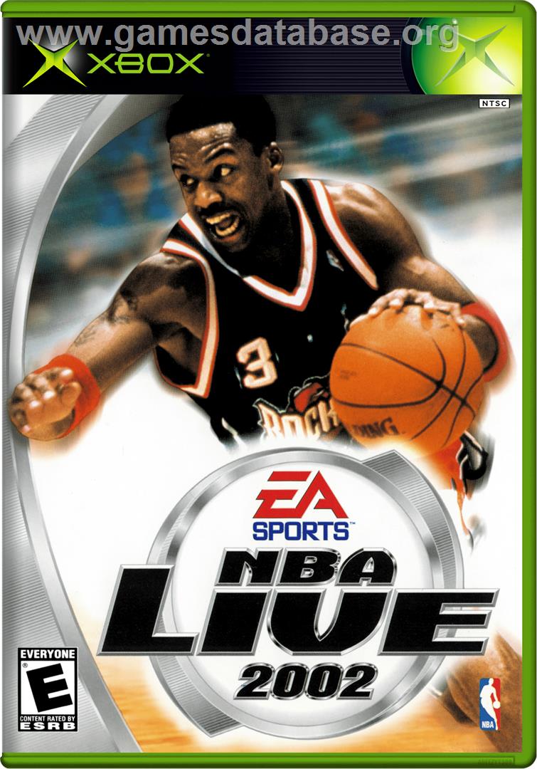 NBA Live 2002 - Microsoft Xbox - Artwork - Box