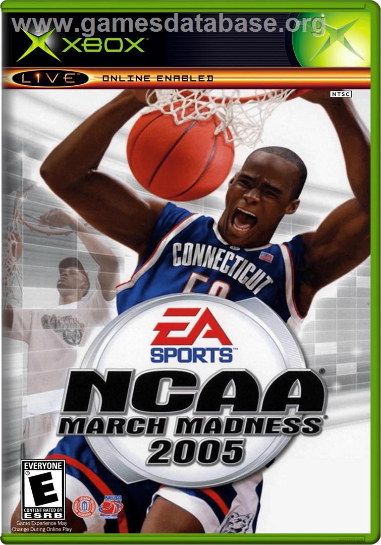 NCAA March Madness 2005 - Microsoft Xbox - Artwork - Box