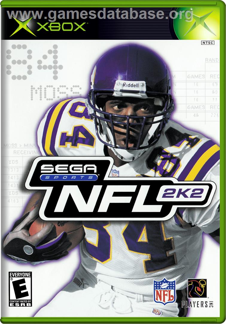 NFL 2K2 - Microsoft Xbox - Artwork - Box