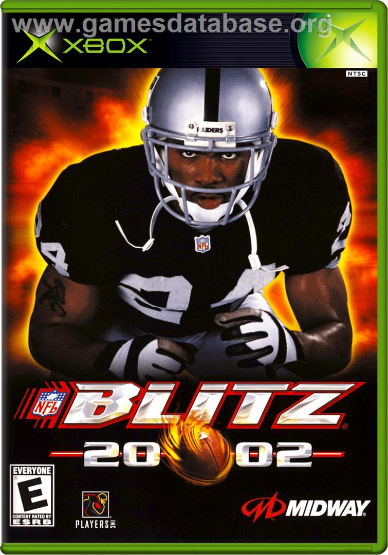 NFL Blitz 20-02 - Microsoft Xbox - Artwork - Box