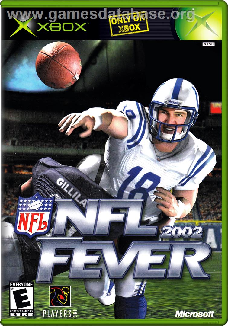 NFL Fever 2002 - Microsoft Xbox - Artwork - Box
