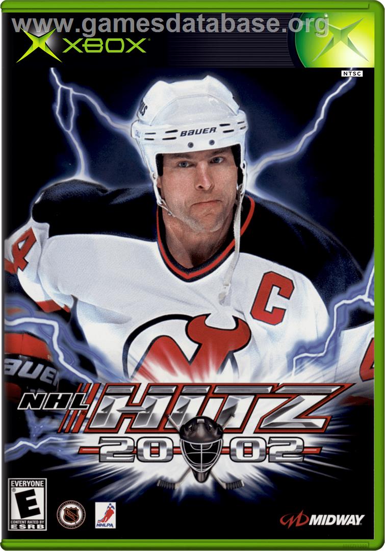 NHL Hitz 20-02 - Microsoft Xbox - Artwork - Box