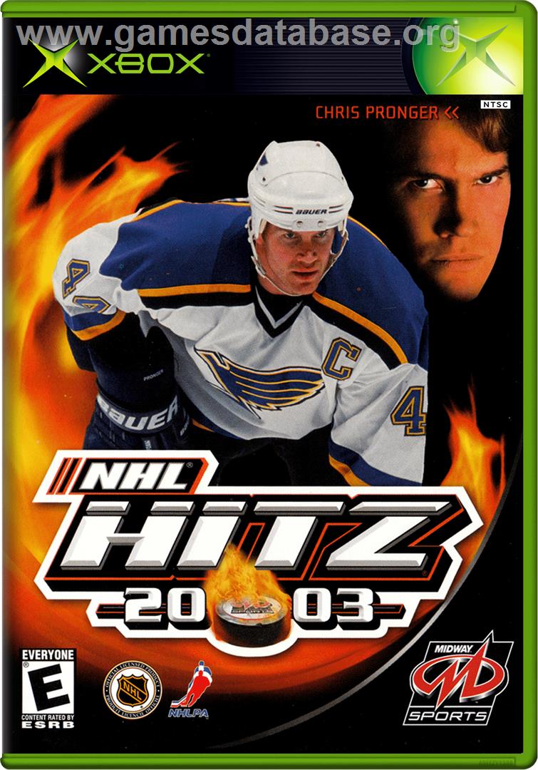 NHL Hitz 20-03 - Microsoft Xbox - Artwork - Box
