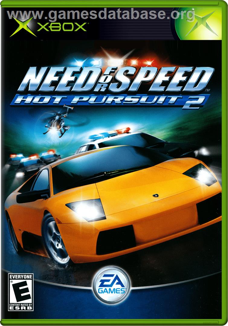 Need for Speed: Hot Pursuit 2 - Microsoft Xbox - Artwork - Box