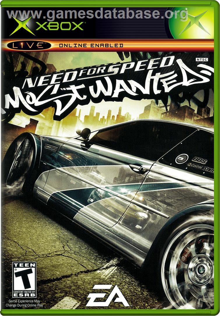Need for Speed: Most Wanted (Black Edition) - Microsoft Xbox - Artwork - Box