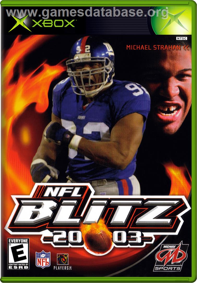 Nfl Blitz 2003 - Microsoft Xbox - Artwork - Box