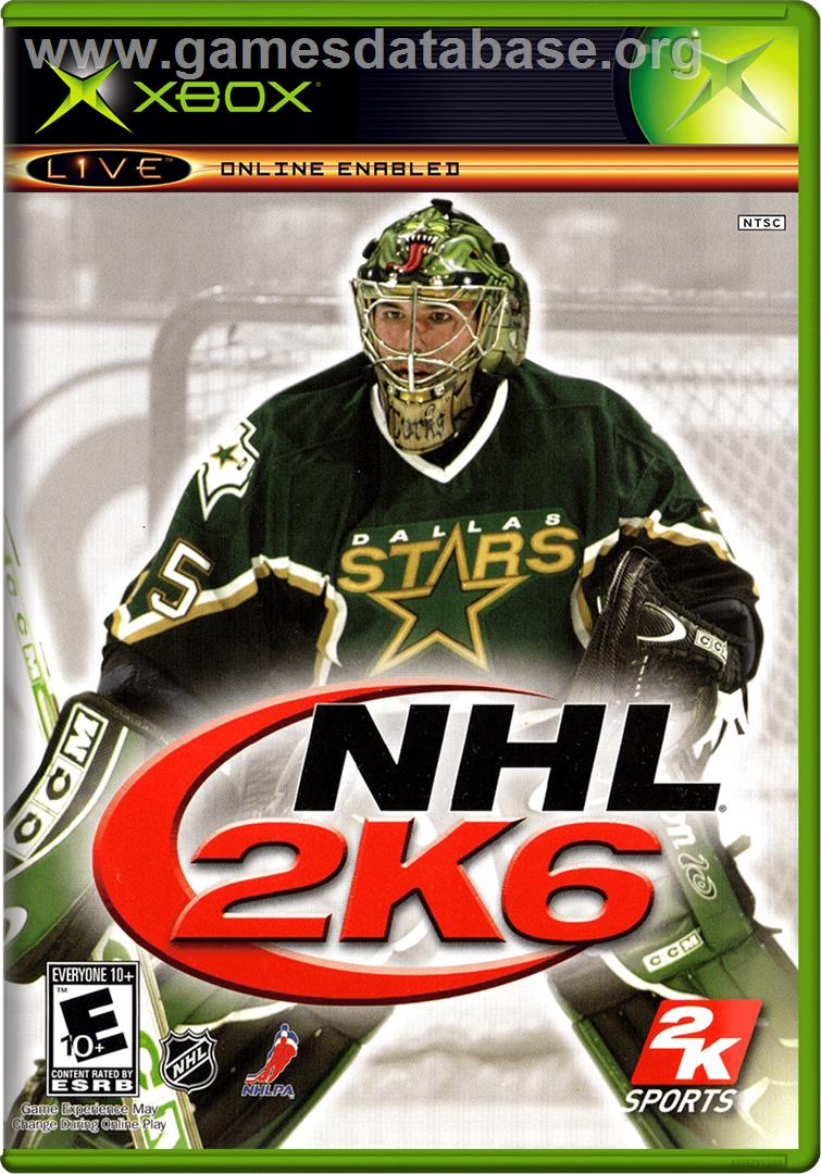 Nhl 2k6 - Microsoft Xbox - Artwork - Box