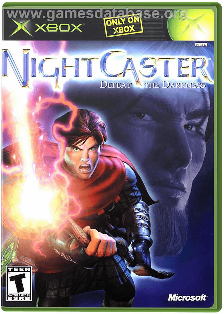 Nightcaster: Defeat the Darkness - Microsoft Xbox - Artwork - Box
