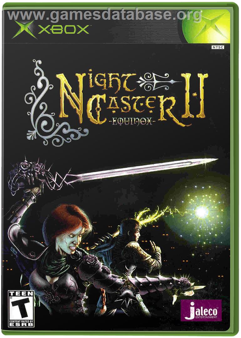 Nightcaster II: Equinox - Microsoft Xbox - Artwork - Box