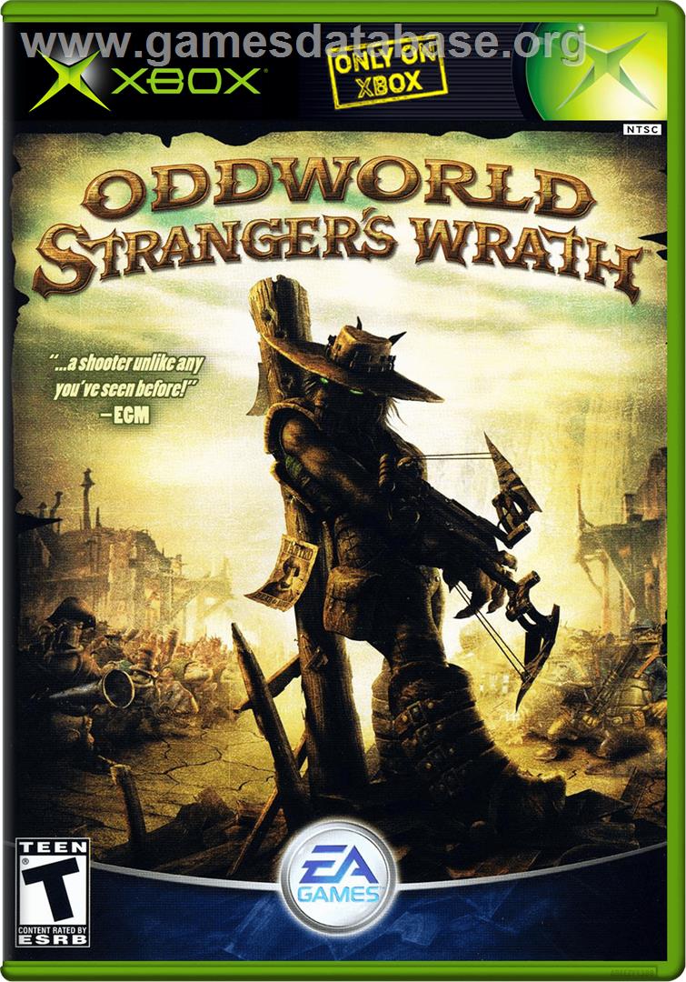 Oddworld - Stranger's Wrath - Microsoft Xbox - Artwork - Box