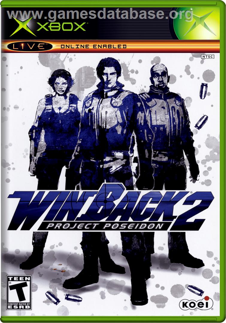 Operation WinBack 2 - Project Poseidon - Microsoft Xbox - Artwork - Box