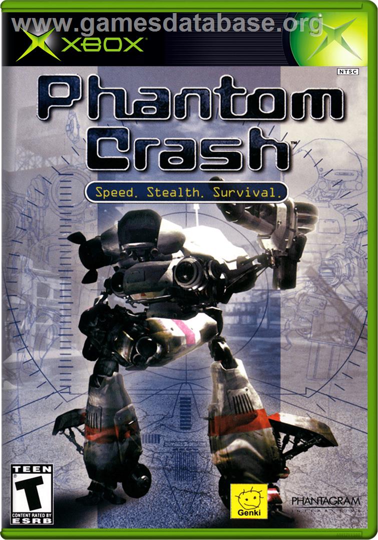 Phantom Crash - Microsoft Xbox - Artwork - Box