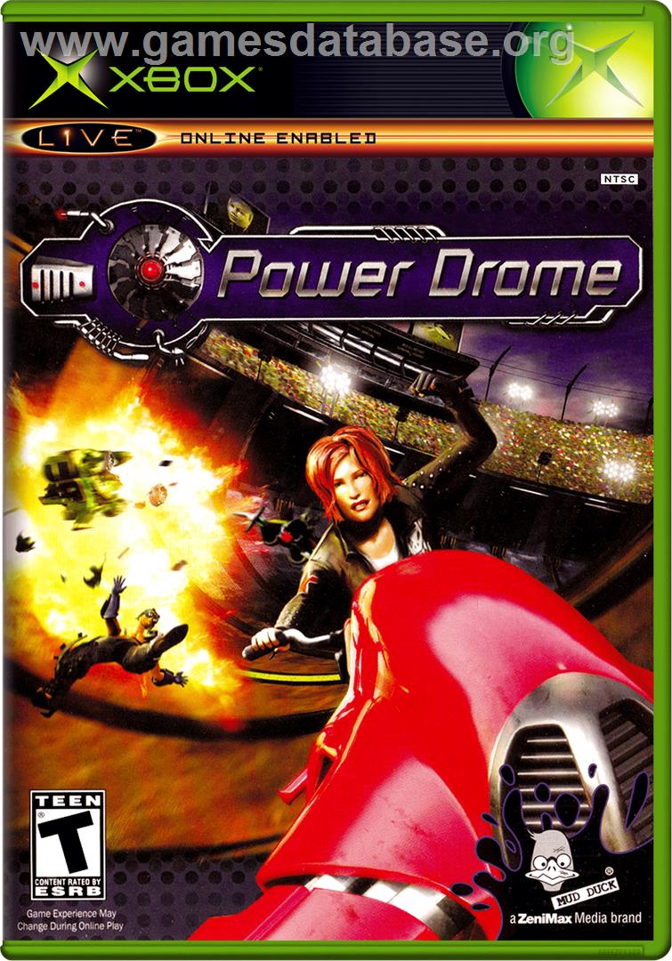 Power Drome - Microsoft Xbox - Artwork - Box