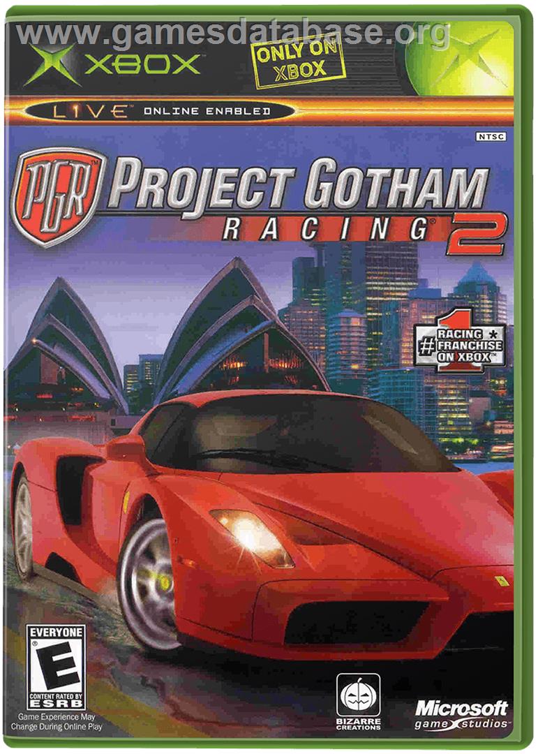 Project Gotham Racing 2 - Microsoft Xbox - Artwork - Box