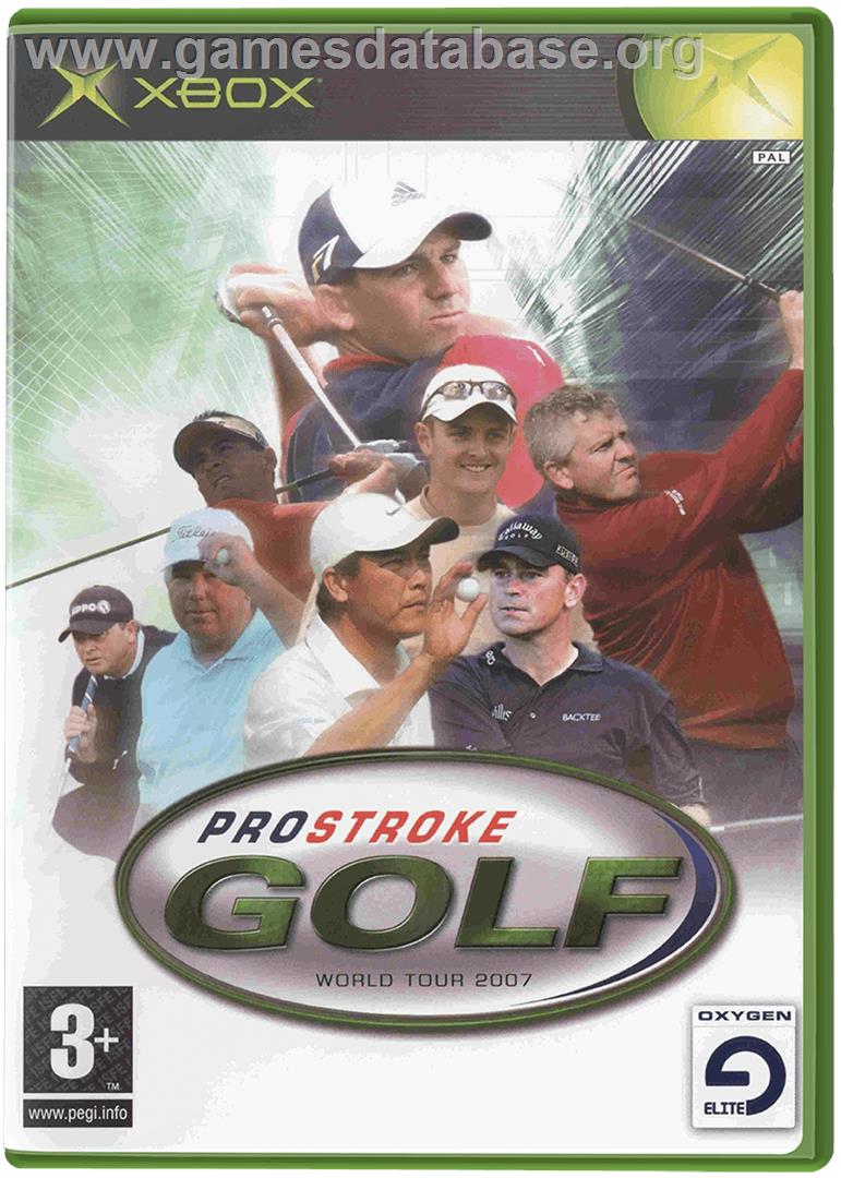 Prostroke Golf - World Tour 2007 - Microsoft Xbox - Artwork - Box