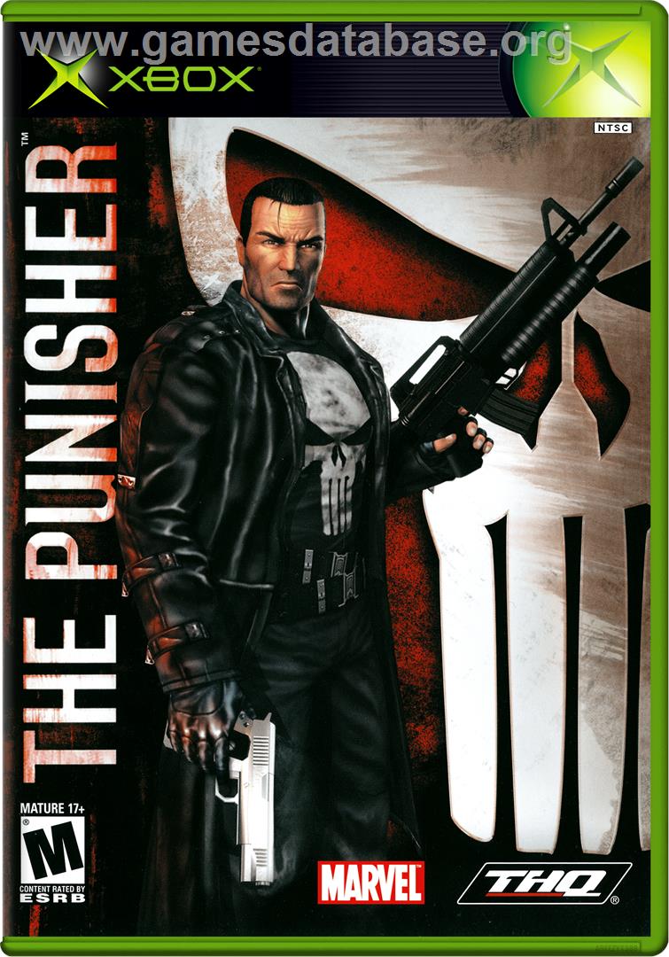 Punisher, The - Microsoft Xbox - Artwork - Box