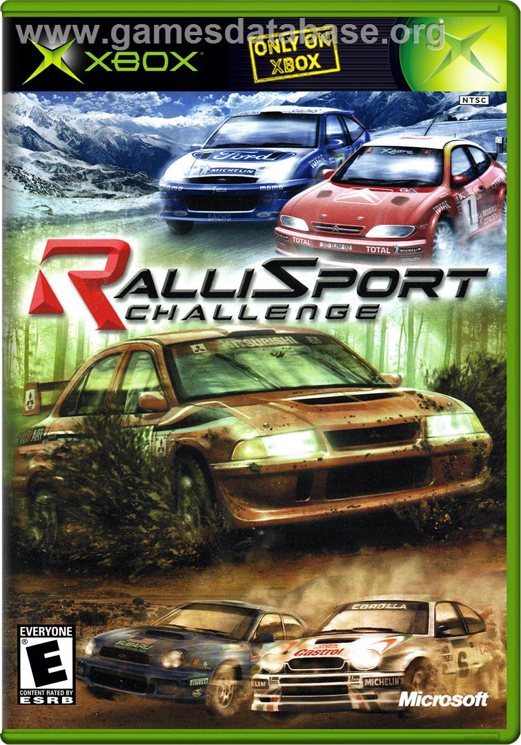 Rallisport Challenge - Microsoft Xbox - Artwork - Box