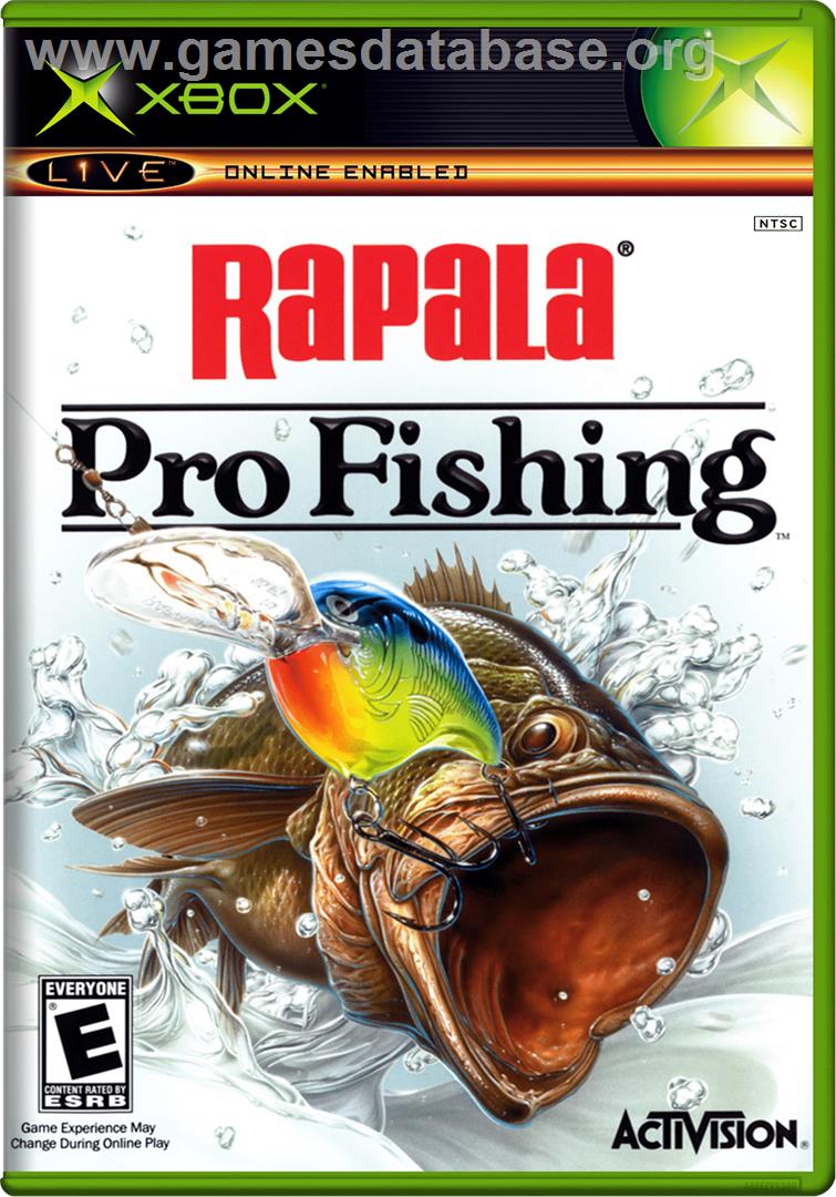 Rapala Pro Fishing - Microsoft Xbox - Artwork - Box