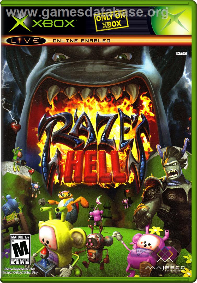 Raze's Hell - Microsoft Xbox - Artwork - Box