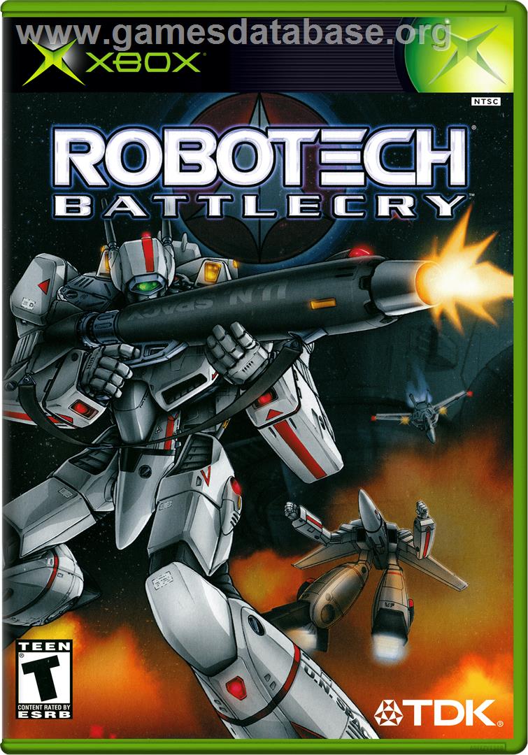 Robotech: Battlecry - Microsoft Xbox - Artwork - Box