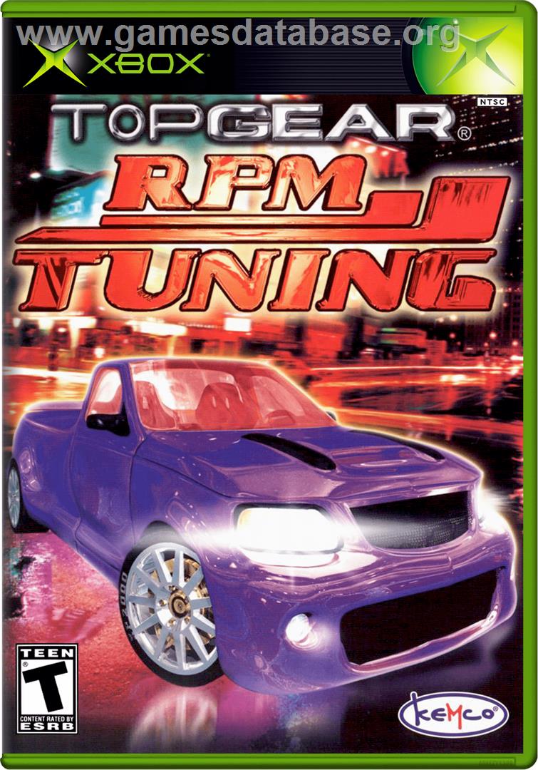 Rpm Tuning - Microsoft Xbox - Artwork - Box