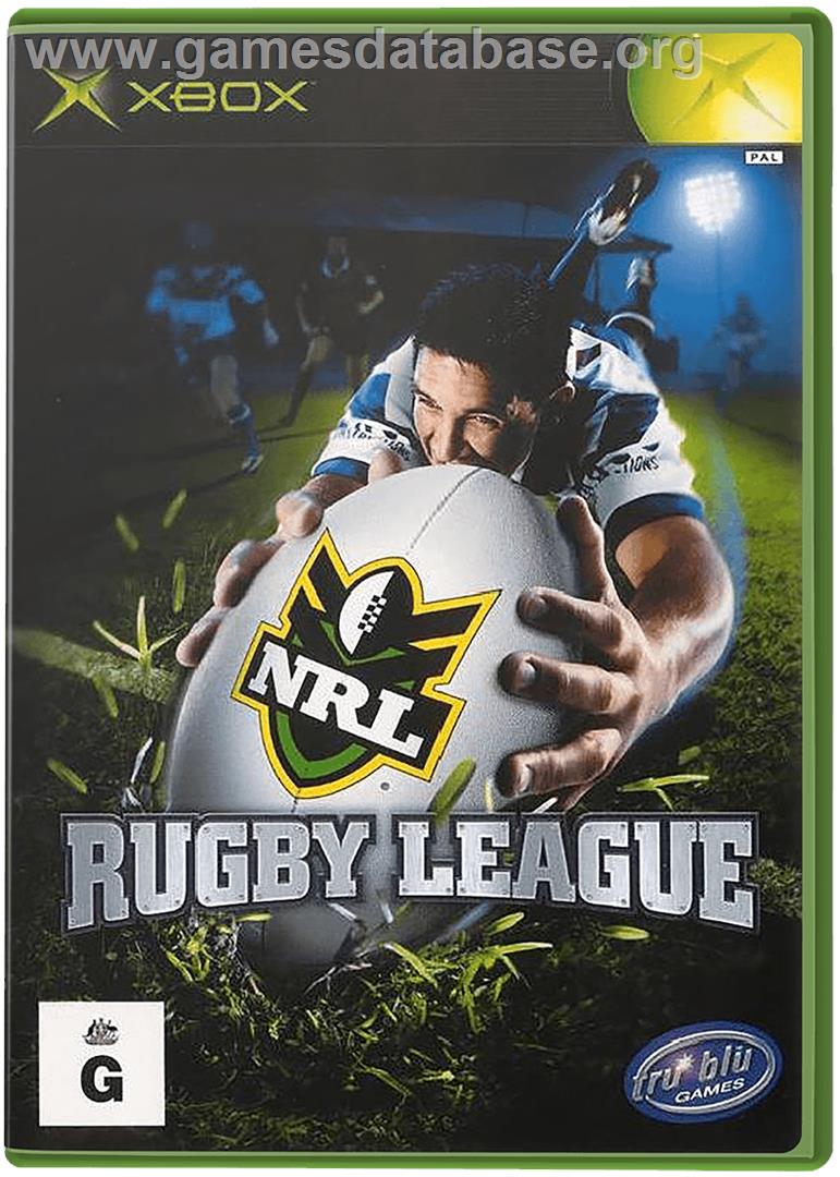 Rugby League - Microsoft Xbox - Artwork - Box