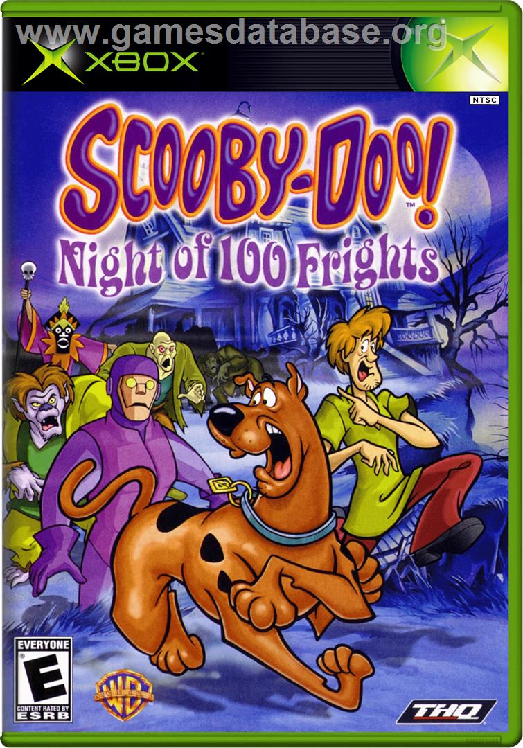 Scooby-Doo! Night of 100 Frights - Microsoft Xbox - Artwork - Box