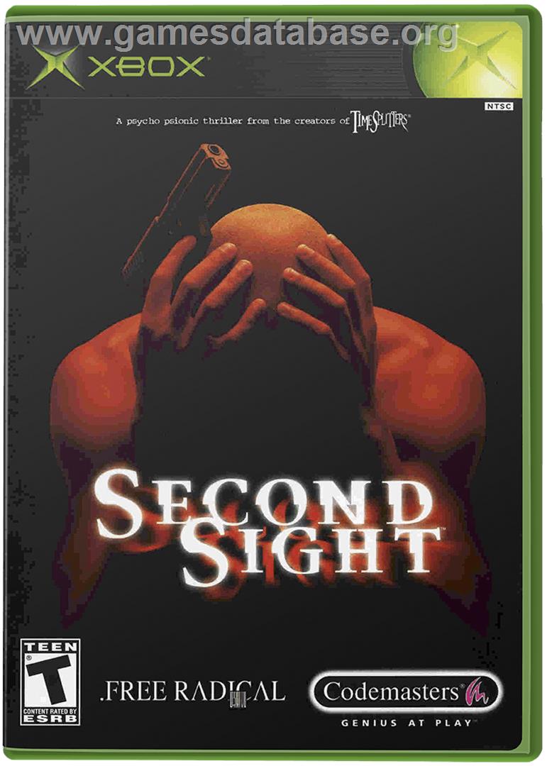 Second Sight - Microsoft Xbox - Artwork - Box
