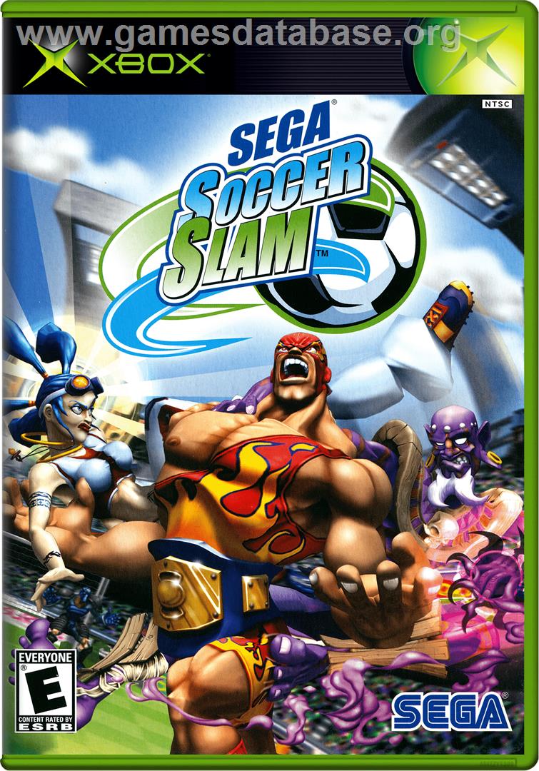 Sega Soccer Slam - Microsoft Xbox - Artwork - Box