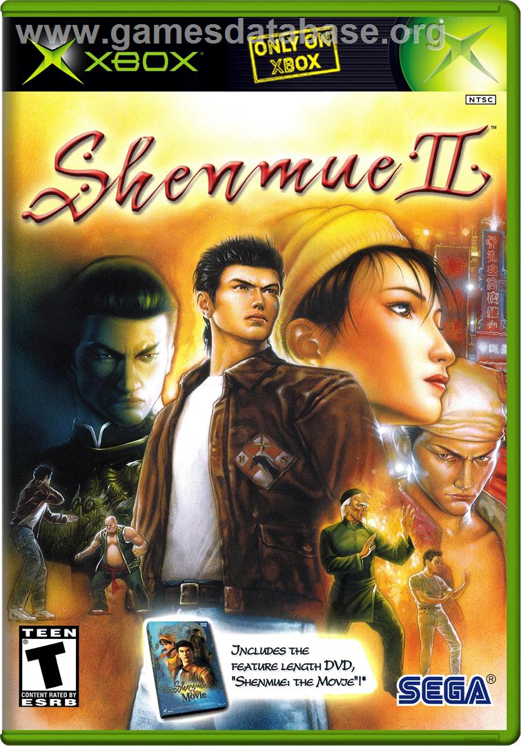 Shenmue 2 - Microsoft Xbox - Artwork - Box