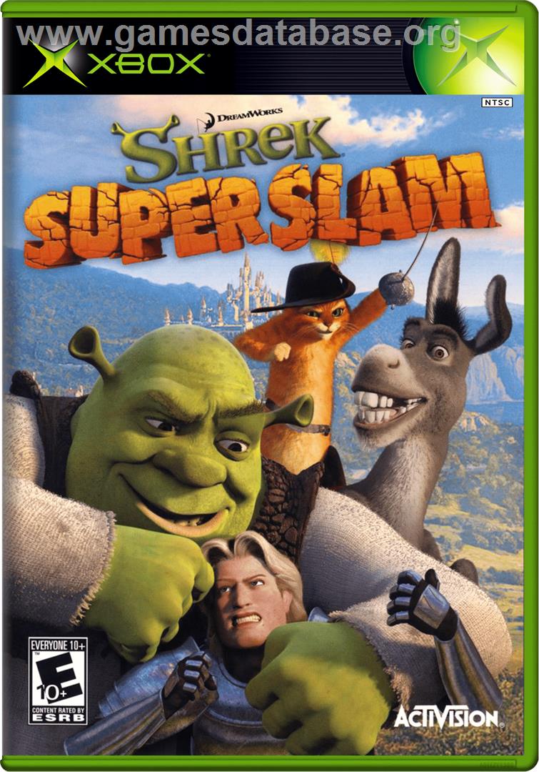 Shrek - Superslam - Microsoft Xbox - Artwork - Box