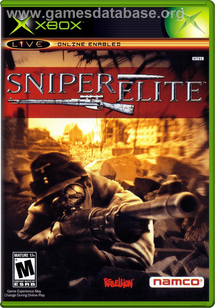 Sniper Elite - Microsoft Xbox - Artwork - Box