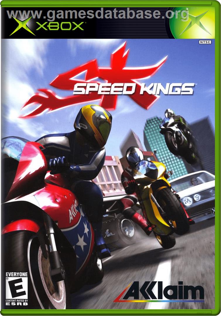 Speed Kings - Microsoft Xbox - Artwork - Box