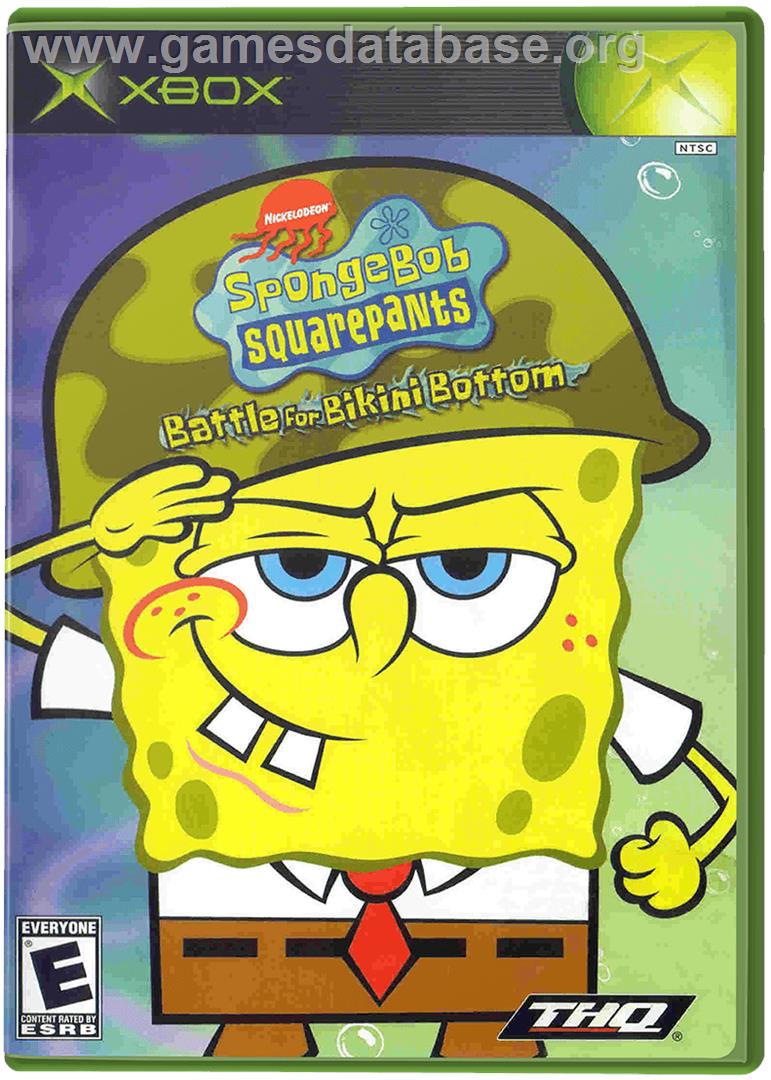 SpongeBob SquarePants: Battle for Bikini Bottom - Microsoft Xbox - Artwork - Box
