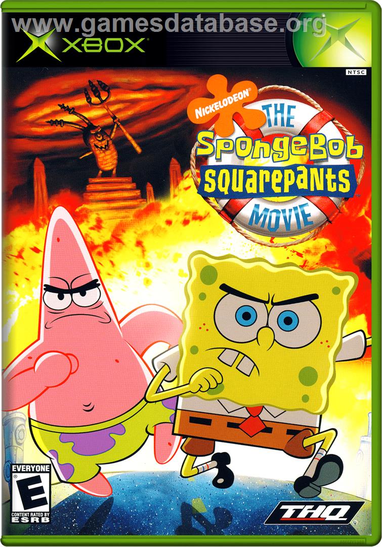 SpongeBob Squarepants Movie, The - Microsoft Xbox - Artwork - Box