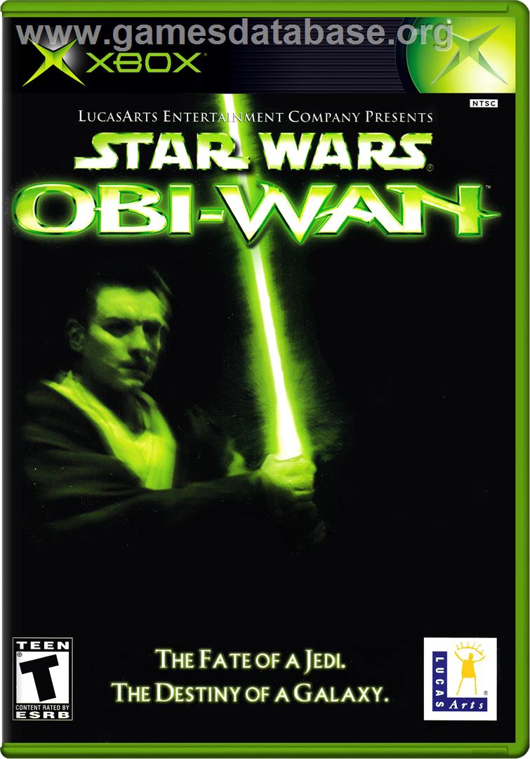 Star Wars: Obi-Wan - Microsoft Xbox - Artwork - Box